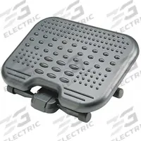 ABILITY ONE Foot Rest: Plastic, Black, 17 in Overall Lg, 13 in Overall Wd, 6 1/2 in Overall Ht (MPN 7195-01-590-9071). Key specifications — Manufacturer Part Number: 7195-01-590-9071; Features: Scratch Resistant; Material: Plastic; Product Type: Foot Rest; Brand: ABILITY ONE.