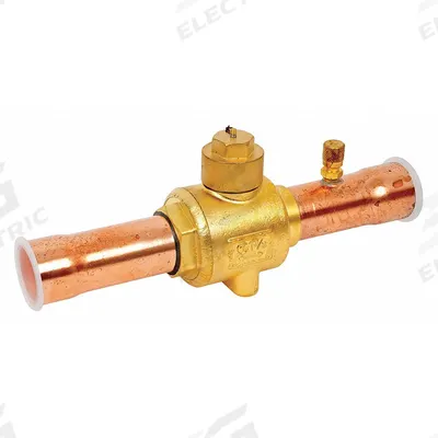 NDL Refrigerant Ball Valve: 1 3/8 in Female Sweat, -40°F to 302°F, 700 psi - Sweat Connection Refrigeration Ball Valves