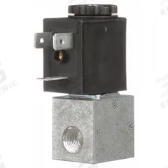 ARO Solenoid Air Control Valve: CAT, Three-Way / Two-Position, 120V AC, 1/8 in Female NPT (MPN CAT44P-120-A). Key specifications — attr1092969: Non-Locking; attr1086920: CAT44P-120-A; attr1092977: Spring Return.