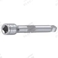 WESTWARD Socket Extension: 1/4 in Input Drive Size, 1/4 in Output Drive Size, 3 in Overall Lg, Std (MPN 53YV68). Key specifications — attr1204978: Not Insulated; attr1204980: Locking Not Included; attr1204984: WESTWARD; attr1204970: Chrome.