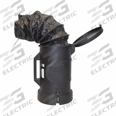 AIR SYSTEMS INTERNATIONAL Duct Canister: 12 in Dia, 15 ft Lg - Storage Bags & Carriers for Confined Space Ducts