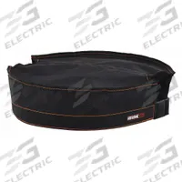 ERGODYNE Bucket Top: 16 in W x 16 in H x 16 in L, Black, Nylon/Polyester (MPN 5937). Key specifications — attr1118525: ERGODYNE; attr1118517: Heavy-Gauge Nylon Stitching; attr1125037: Black; attr1125045: Bucket Top; attr1125041: Polyester.