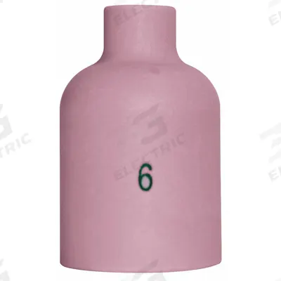 AMERICAN TORCH TIP Nozzle: Alumina, No. 6, Std, 57N75 - Large-Diameter Gas Lens Nozzles