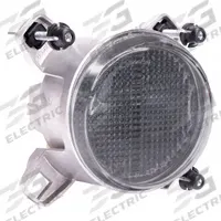 J.W. SPEAKER Turn Lamp: LED, Turn Signal Light, Clear, Round, 3 9/16 in Overall Dia, Wire Leads (MPN 91). Key specifications — Standards: SAE J588; Electrical Connection: Wire Leads; Brand: J.W. SPEAKER; Installation Type: Permanent; Lens Color: Clear; Mount Type: Panel; Lighting Technology: LED; Light Type: Turn Signal Light.