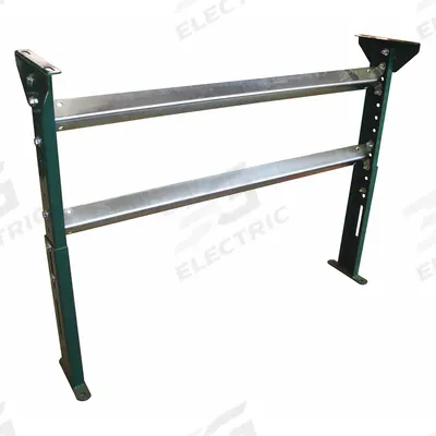 ASHLAND CONVEYOR Conveyor Support Stand: For 16 in Between Frame Wd, 67 in Min. Ht - Permanent Mount H-Style Conveyor Support Stands