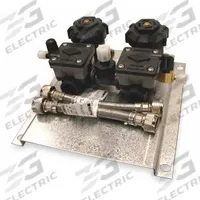 ACORN Metering Valve Assembly: Air-Trol®, Brass/Metal/Plastic, 8 1/4 in Overall Wd (MPN 2590-051-001). Key specifications — Color: Black; Compatible Series: Air-Trol®; Includes: Left-Hand Metering Motor Assembly; Product Type: Metering Valve Assembly; Brand: ACORN; Material: Brass.