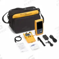 FLUKE NETWORKS Optical Time Domain Reflector: OptiFiber Pro, OFP2-100-Q/GLD, Quad (SM/MM), SC. Key specifications — Product Type: Fiber Optic Cable Testing Kit; Includes: 1 Year of Gold Support; Manufacturer Part Number: OFP2-100-Q/GLD; Adapters Included: 2.50 mm; Brand: FLUKE NETWORKS; _Model Features: Integrated WiFi; _Wavelengths: 850nm, 1300nm, 1310nm, 1550nm; _Fiber Mode Supported: Quad (SM/MM).