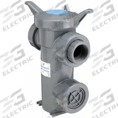 HAYWARD Basket Strainer: PVC, 0.125 in Screen Size, Single, NPT, 2 1/2 in, 22 5/16 in Ht, 21 in Lg (MPN SB1250T18). Key specifications — Brand: HAYWARD; Compatible Product Type: Water; Gasket Material: FPM; Screen Material: PVC.