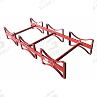 DAYTON Drum Rack: 72 in x 30 in x 12 in, For 3 Drums, 1 Levels, 2,400 lb Wt Capacity, 2,400 lb, Red (MPN 30YN84). Key specifications — Weight Capacity Per Level: 2,400 lb; Color/Finish: Red; For Drum Capacity: 55 gal; Wheel Material: Not Application; Brand: DAYTON.