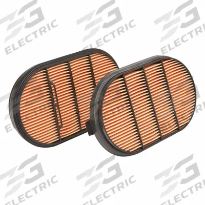 FLEETGUARD Automotive Air Filter: Engine, 12 15/32 in Outside Dia - Round/Oval Engine Air Filters