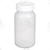 QORPAK Sampling Bottle: HDPE, 60 mL, 2 fl oz, Closure Included, Natural, 33-400, Polypropylene (MPN PLC-03566). Key specifications — Brand: QORPAK; Graduated: No; Body Color: Natural.