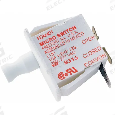 Honeywell Snap Action Switch: Plunger Actuator, 1NO/1NC - Plunger Snap-Action Switches