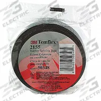 3M Electrical Tape: 1 1/2 in Wd, 7 3/8 yd Lg, 30 mil Thick, Rubber, 600 V Volt Rating, Indoor, 45 PK (MPN 2155-1-1/2x22FT). Key specifications — Series: 2155.