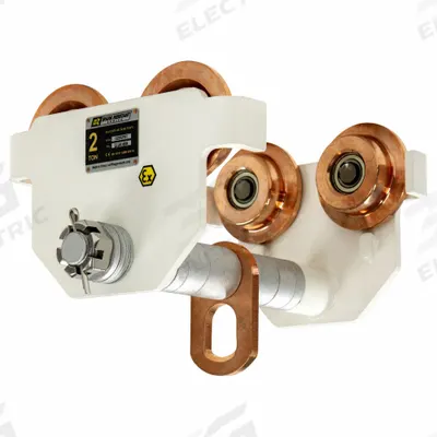 OZ LIFTING PRODUCTS Push Beam Trolley: Push - Spark Resistant Push Trolleys for Hoists