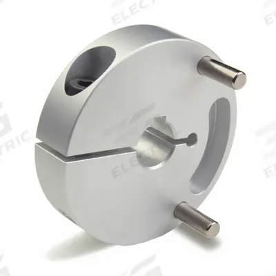 RULAND MANUFACTURING Controlflex Coupling Hub: 1.5° Angular Misalignment, 1.5 mm Axial Motion - Single Insert Hubs for Keyed Shafts