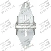 AMERICAN GARAGE DOOR SUPPLY Garage Door Hinge: Steel, 7 1/4 in Leaf Ht, 2 13/16 in Leaf Wd, 2 PK (MPN H611). Key specifications — Hinge Number: #6; Brand: AMERICAN GARAGE DOOR SUPPLY; Corner Type: Rounded.