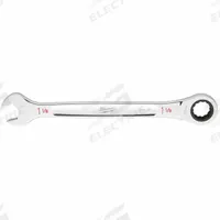MILWAUKEE Combination Wrench: Steel, Chrome, 1 1/8 in Head Size, 15 3/8 in Overall Lg, Std (MPN 45-96-9236). Key specifications — attr309600: 1-1/8 in; attr309611: Chrome; attr309610: Steel; attr309604: No; attr309612: No; attr309613: No; attr324932: MILWAUKEE.