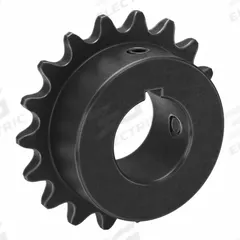 TRITAN Roller Chain Sprocket: 35, For 3/8 in Chain Pitch, 7/8 in Bore Dia, 18 Teeth, Steel (MPN 35BS18H X 7/8). Key specifications — Brand: TRITAN.