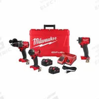 MILWAUKEE Combination Kit: Battery Included (MPN 3697-22, 2854-20)