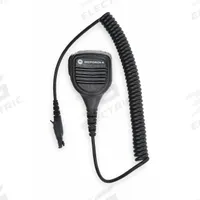 MOTOROLA Speaker Microphone: Fits Motorola, For HT1250/HT1550/HT750/PRO5150/PTX760/RG725 Series (MPN PMMN4022A). Key specifications — Compatible Radio Series: HT1250; Color: Black; Radio Connector Type: M5; Brand: MOTOROLA; Manufacturer Part Number: PMMN4022A; Push To Talk: Yes.