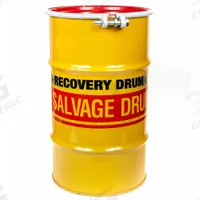 APPROVED VENDOR Transport Drum: Steel, 15 gal, Bolt Ring, 20 ga / 20 ga / 20 ga, Epoxy Phenolic (MPN 17855R). Key specifications — Drum Material: Steel; Drum Head Type: Open Head; UN Rating Solids: 1A2/X193/S; UN Rating Liquids: Not Rated; Drum Message Text: Recovery Drum Salvage Drum; Closing Ring Material: Steel; For Holding: Solids; Brand: APPROVED VENDOR.