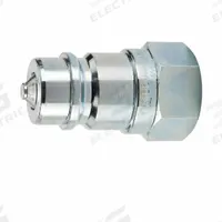 PARKER Nipple: 3/4 in Coupling Size, Steel, 28 g/min Max. Flow Rate, 3/4-14 Thread Size, Female NPTF (MPN 6602-12-12). Key specifications — Body Material: Steel; Thread Size: 3/4-14; Brand: PARKER.