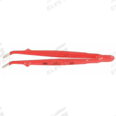 WIHA Insulated Tweezers: Carbon Steel, Round