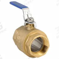 APPROVED VENDOR Manual Two-Way Ball Valve: 2 in, Straight, FNPT x FNPT, 600 psi Max. Pressure (CWP) (MPN 32H976). Key specifications — Brand: APPROVED VENDOR; Handle: Locking Lever.