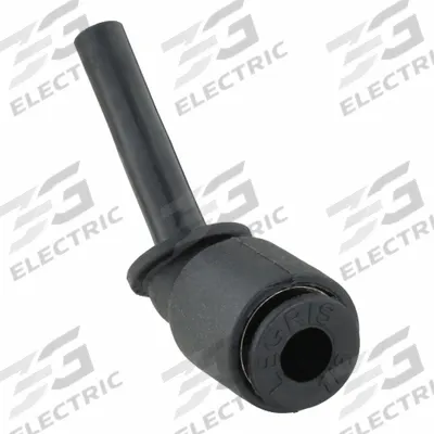 LEGRIS Push-Fit Elbow Fitting: 1/4 in OD x 1/4 in OD Size, Push-to-Connect x Push-to-Connect - Nylon & Nickel-Plated Brass Tube Fittings