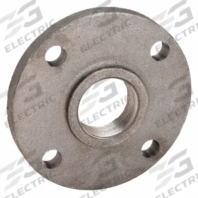 ANVIL Metal Pipe Flange: 3 in, Female NPT Threaded, Cast Iron, Flat Flange - Threaded Steel & Iron Pipe Flanges