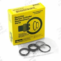 PARKER Piston Seal Kit: For 4 in Bore Dia, Mfr Part # PK401RDH01. Key specifications — attr1095747: PK401RDH01; attr1095757: 4" Wear Band.