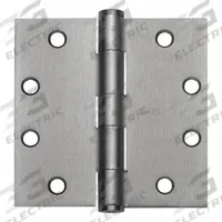 BEST Butt Hinge: Stainless Steel, Full Mortise, 2 in Leaf Wd (MPN CB19945X45CBDOORHINGE32DSTS). Key specifications — Removable Pin: Yes; Bearing Type: Concealed; Material: Stainless Steel.