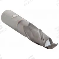 CLEVELAND Square End Mill: High Speed Steel, TiCN Coated, 2 Flute, 3/4" Mill Dia, 1-5/16" LOC (MPN C33840)