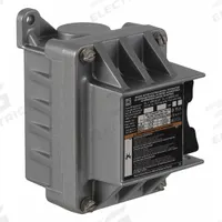 SQUARE D Manual Motor Switch: 2 Poles, 30 A, 0.75 in Hub Dia, Dead End (MPN 2510KR1). Key specifications — Brand: SQUARE D; Factory Sealed: No.