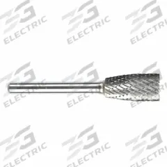 SGS PRO Carbide Bur: Cylinder/Inverted Cone, SB-5CO, 1/2" x 1" Head, 1/4" Shank (MPN 15856). Key specifications — Trade Number: SB-5CO; Brand: SGS PRO.