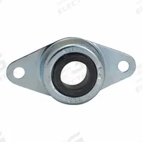 TIMKEN Flange Mount Bearing: Radial Ball, 3/4 in Bore, Steel, Eccentric Collar, 4 1/2 in Lg, Rhombus (MPN LFST 3/4). Key specifications — Bore Type: Cylindrical; Brand: TIMKEN; Lubricant Material: NLGI 2 Lithium Complex Grease; Mounting Bolt Size: 3/8 in; Split Housing: Not Split; System of Measurement: Inch.