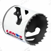 LENOX Hole Saw: 1 13/16 in Saw Dia., 3/5 Teeth per Inch, 1 1/2 in Max. Cutting Dp, Bi-Metal (MPN 3002929L). Key specifications — attr1098070: 3/5; attr1098087: LENOX; attr1098073: 5/8-18.
