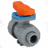 HAYWARD FLOW CONTROL Manual Two-Way Ball Valve: 1/2 in, CPVC, Straight, 250 psi Max. Pressure (CWP) (MPN TBH2050ASTE0000). Key specifications — Brand: HAYWARD FLOW CONTROL; Handle: Locking Tee.