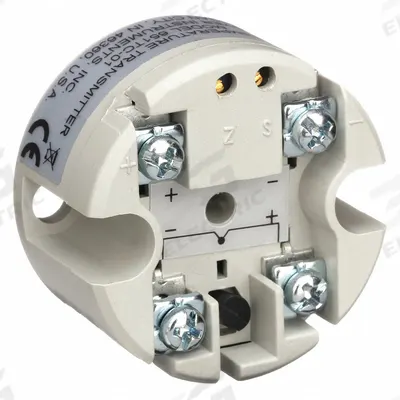 Dwyer Temperature Transducer: 212°F, K Type - Standard Temperature Transmitters with Head-Mount
