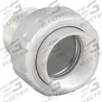 Straight Union - Conduit to Box: Iron, 3 in Trade Size, Female to Male (MPN UNY300R). Key specifications — Ends - Hazardous Fittings: 3 in FNPT x 3 in MNPT; Finish: Chromate Coated; Brand: APPLETON ELECTRIC.