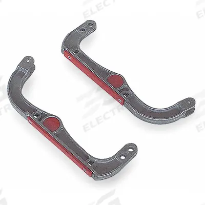 Dayton Stair and Curb Climber Attachment: 1 1/2 in Overall Ht, 1 1/2 in H x 7 in W x 20 in D - Hand Truck Handle & Frame Attachments
