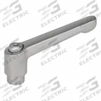 JW WINCO Adjustable Handles; Adjustable Levers: SS, M6 Thread, 8 mm Thread Lg, 45 mm Lg (MPN 300.5-45-M6-IS). Key specifications — Brand: JW WINCO.
