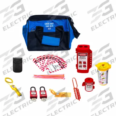 ZING Lockout Kit: Electrical, Keyed Different Padlocks - Electric Vehicle Lockout Kits