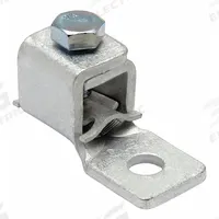 BURNDY Wire Connector: 1/0 AWG – 4/0 AWG Wire Sizes, 3/8 in Stud Size, Tin-Plated Copper Lug Body (MPN KPA28). Key specifications — Brand: BURNDY; For Wire Material: Copper; Maximum Stranded Copper Wire Size: 4/0 AWG; Minimum Stranded Copper Wire Size: 1/0 AWG; Lug Material: Tin-Plated Copper.