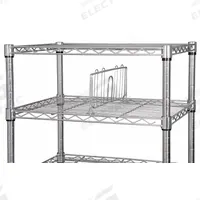APPROVED VENDOR Shelf Divider: 1 1/2 in x 36 in x 6 in, Steel (MPN 5GRP4). Key specifications — Material: Steel; Color: Silver; Finish: Chrome; Brand: APPROVED VENDOR; Ledge Size: 36 in.