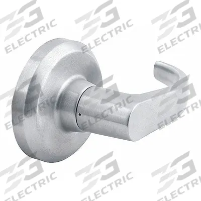DORMAKABA Door Lockset: Dummy Lever Locksets, Chrome, ADA Compliant