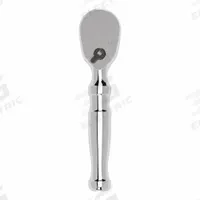 TEKTON Hand Ratchet: Pear, Reversible, 4 1/2 in Overall Lg, Polished, 4° Min Arc Swing, Stubby Lg (MPN SRH01104). Key specifications — attr1205598: Reversible; attr1205605: Quick-Release Not Included; attr1205626: Polished; attr1228094: Stubby Length; attr1205607: Pear; attr1205624: TEKTON.