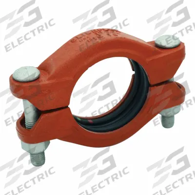 GRUVLOK Clamp Coupling: 6 in x 6 in, EPDM Seal, 1,000 psi, Ductile Iron - Grooved Pipe Couplings
