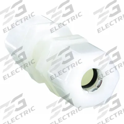 PARKER Compression Fitting Union: Union, Bulkhead, 5/16 in OD x 5/16 in OD Size - General Purpose Nylon Compression Fittings