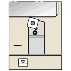 WIDIA Parting and Grooving Insert: 583106 (MPN 3542934). Key specifications — attr257415: 583106; attr257414: 583106.